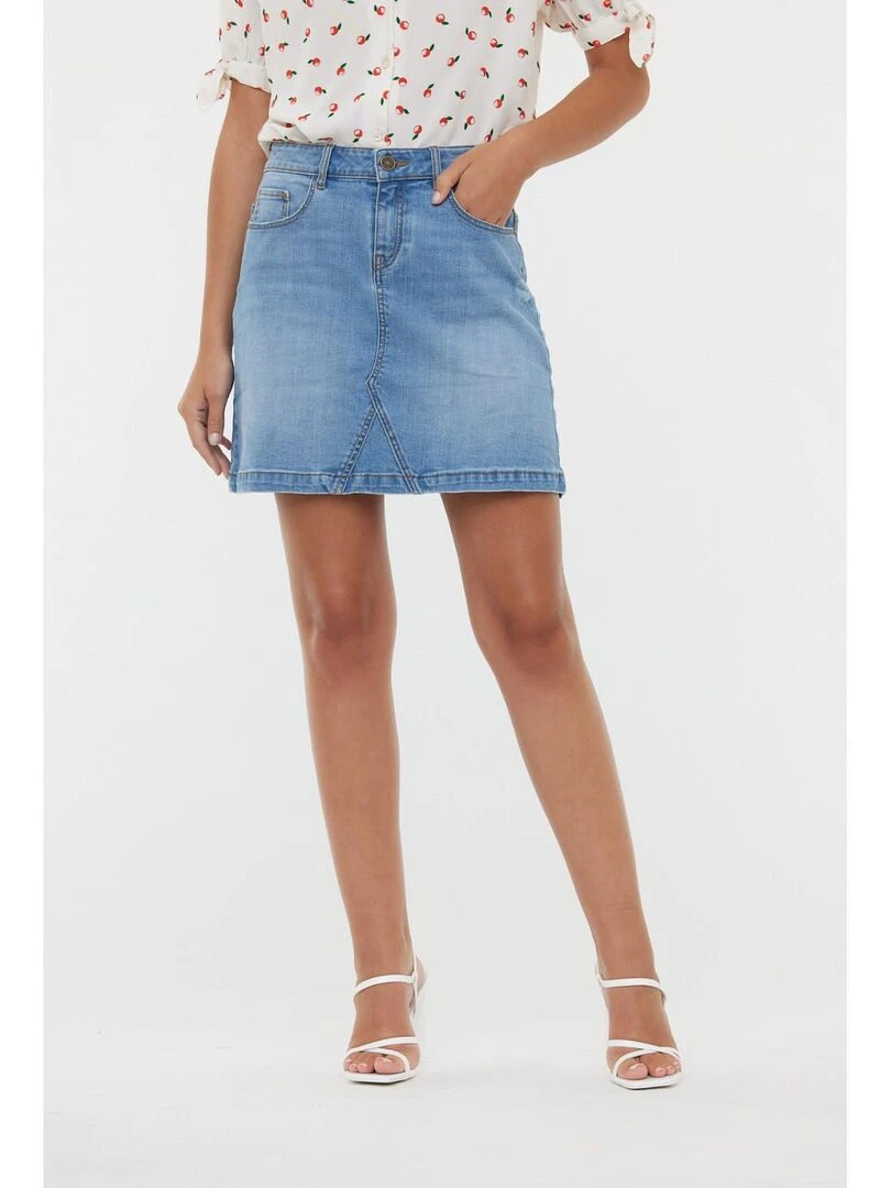 Lee Cooper Jupe coton regular PIMP Bleu
