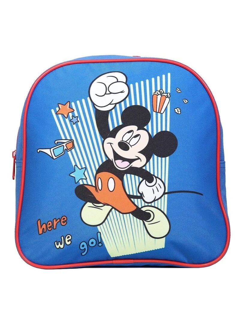 BAGTROTTER Sac à dos gouter maternelle Disney Mickey Bleu Bleu