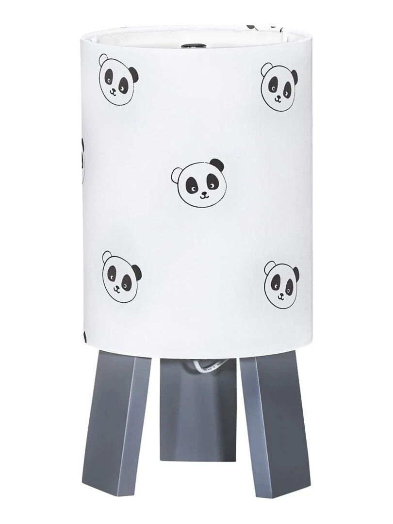 Lampe de chevet en coton blanc SAUTHON Blanc