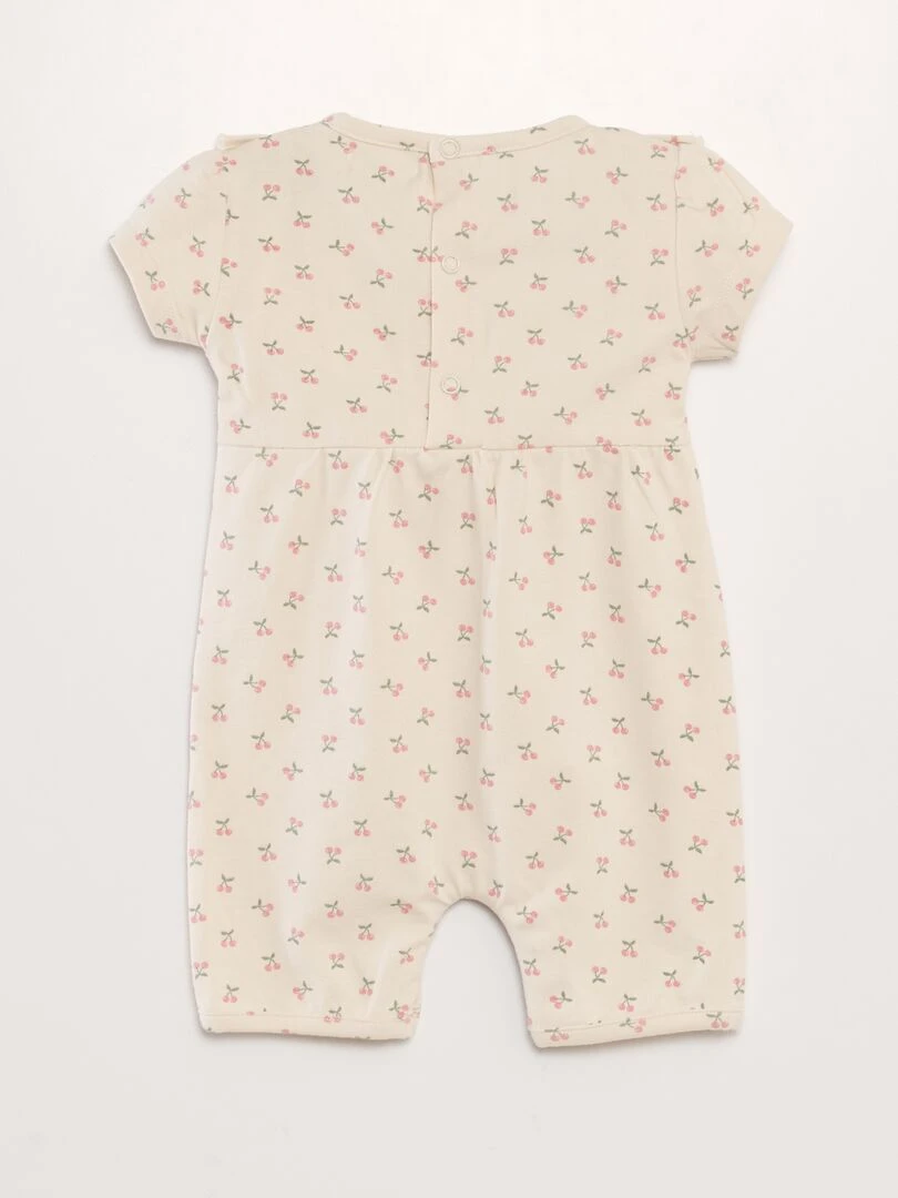 Pyjama barboteuse   Rouge