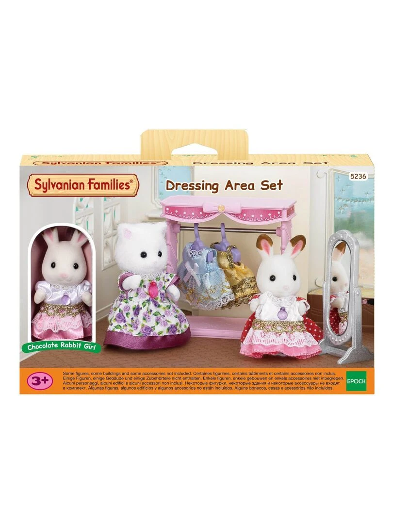 Sylvanian Family 5236 : Dressing et figurine Lapin Chocolat   N/A