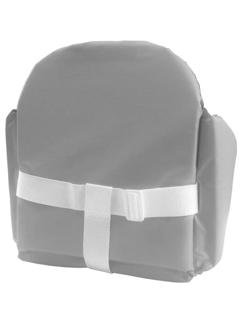 Tinéo   Coussin de chaise bébé à sangles gris   Gris