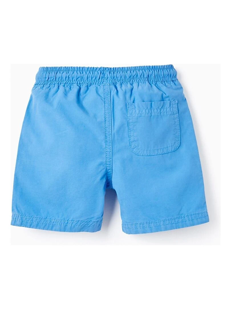 Short En Coton Pour Bébé Garçon Bleu foncé