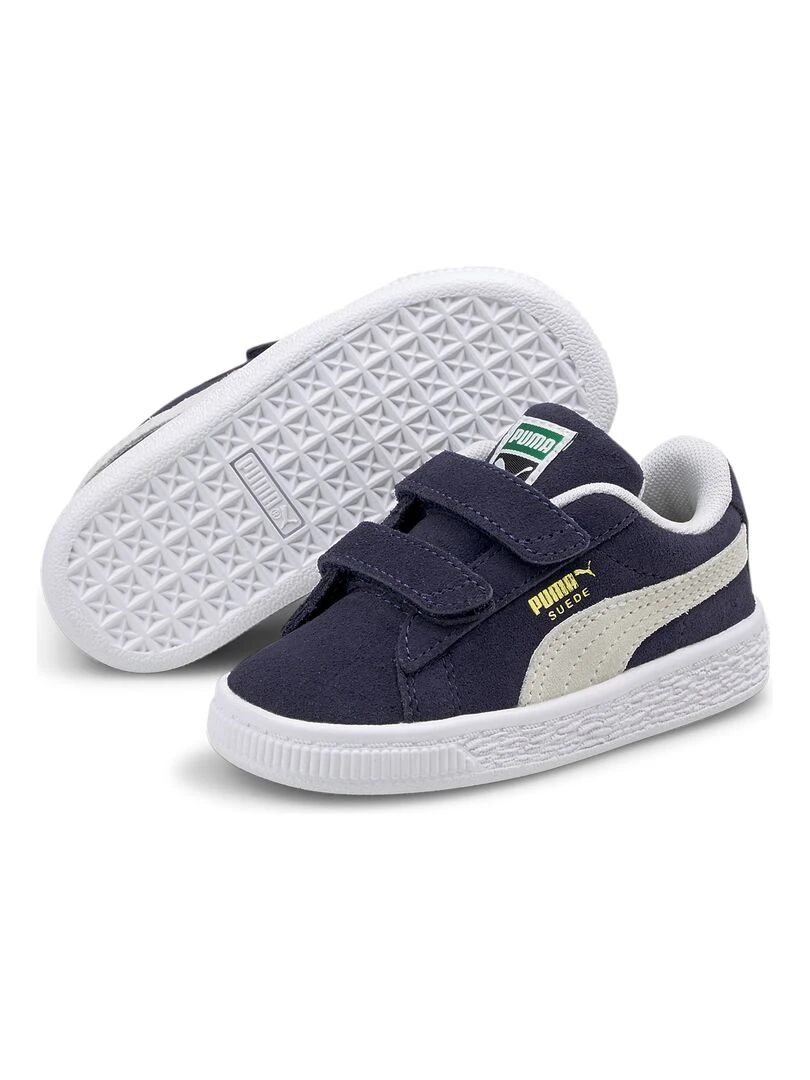 Chaussures Enfant Suede Classic Xxi V Inf Bleu