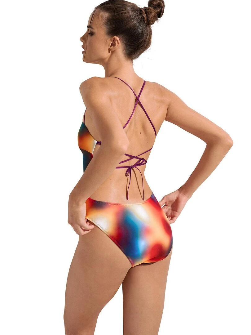 Maillot de bain une pièce sans armatures multipositions Olympia Multicolore