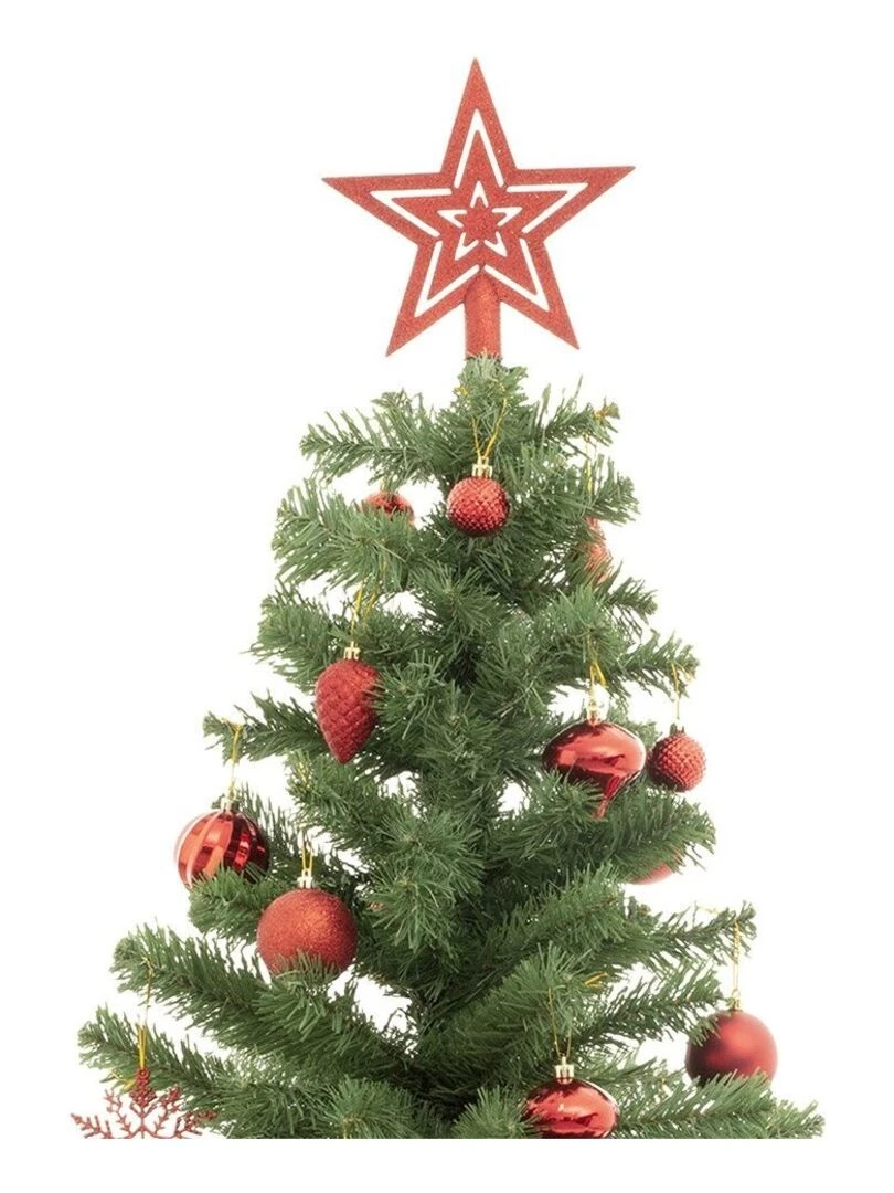 Sapin de Noël décoré 150 cm Vert