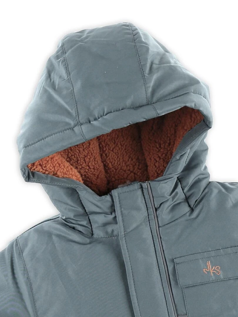 Manteau à capuche    Noukie's   Bleu