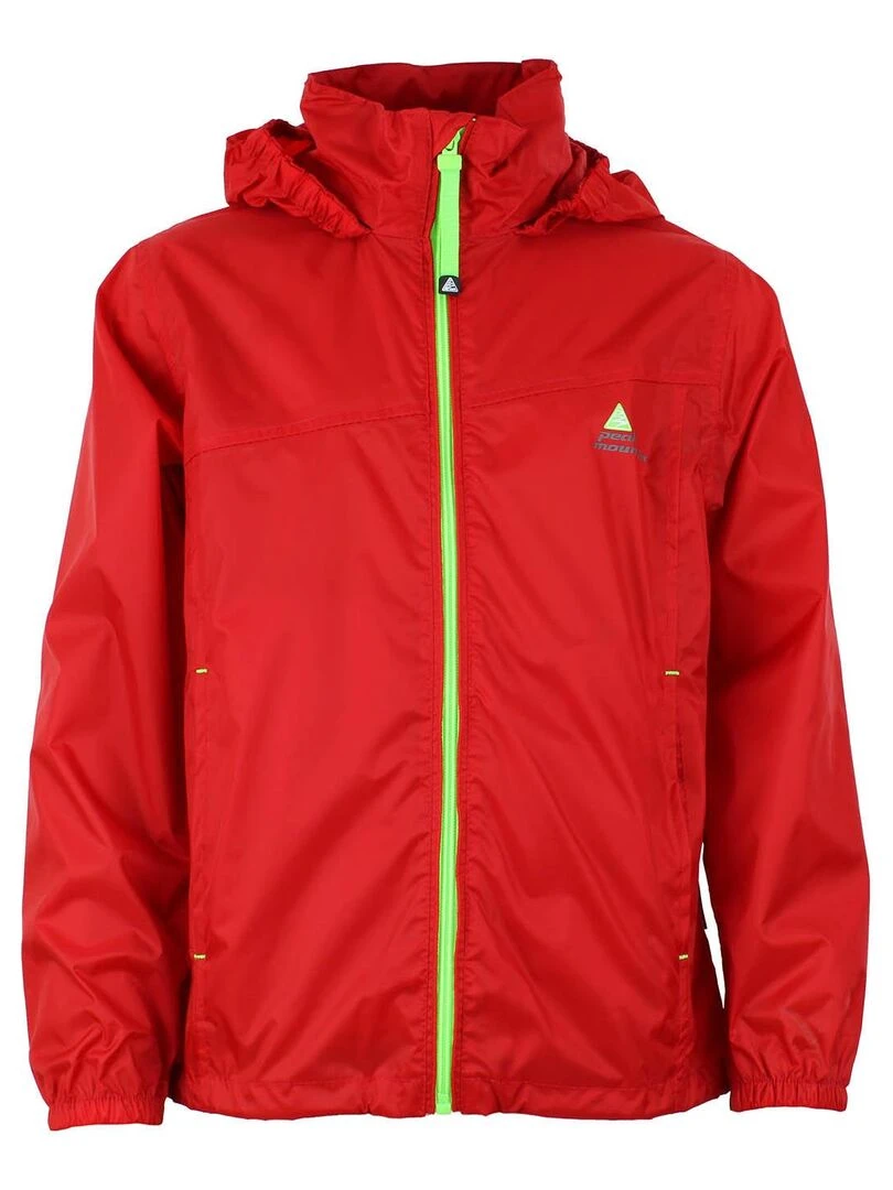 Coupe vent garçon ECARAIN PEAK MOUNTAIN Rouge