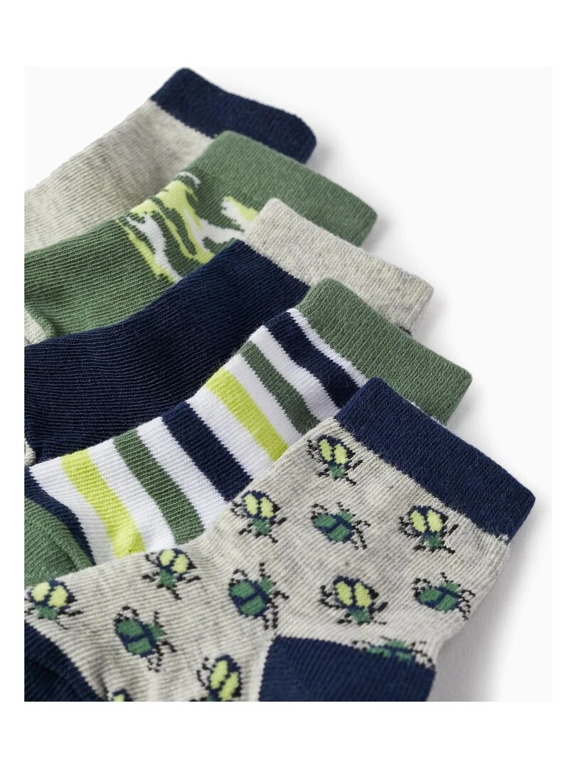Pack 5 Paires de Chaussettes pour Bébé Garçon NATURE TAKEOVER Multicolore