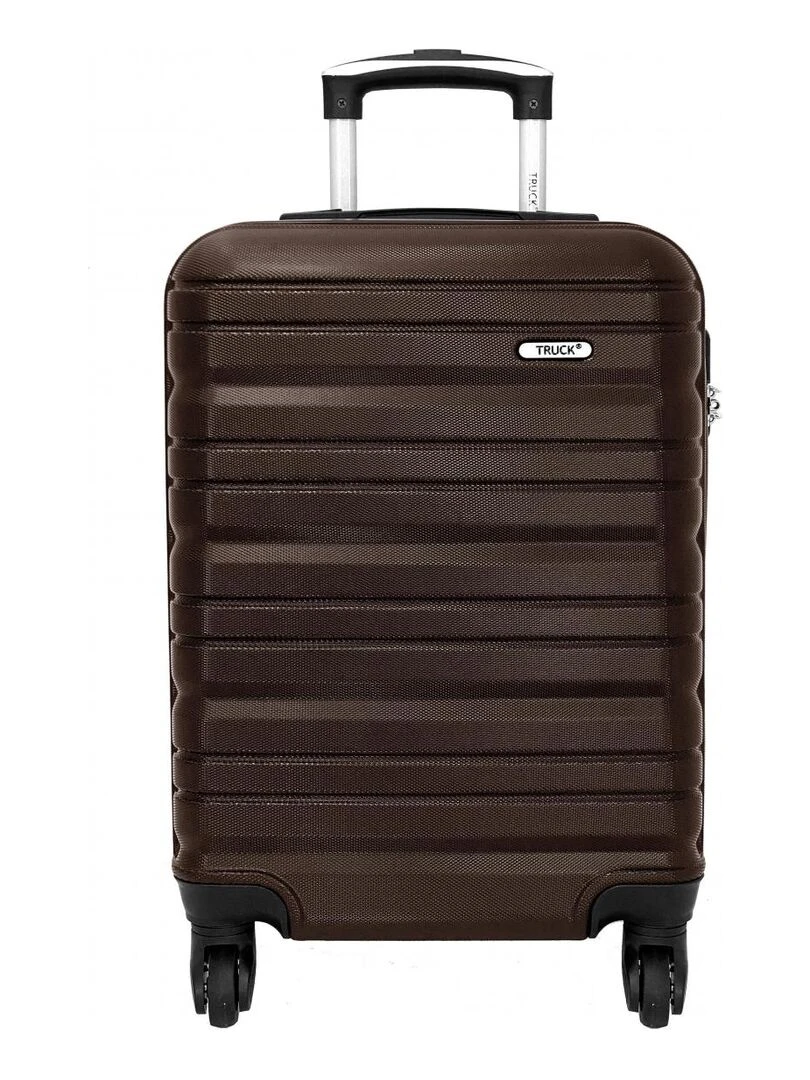 Lot 3 Valises Rigides dont 1 Valise Cabine ABS Marron