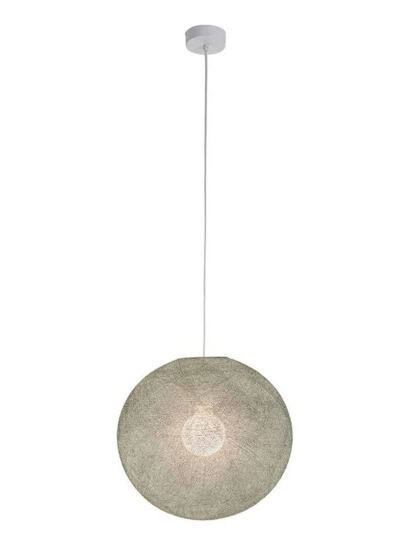 Suspension simple globe 38 cm   Vert chèvrefeuille