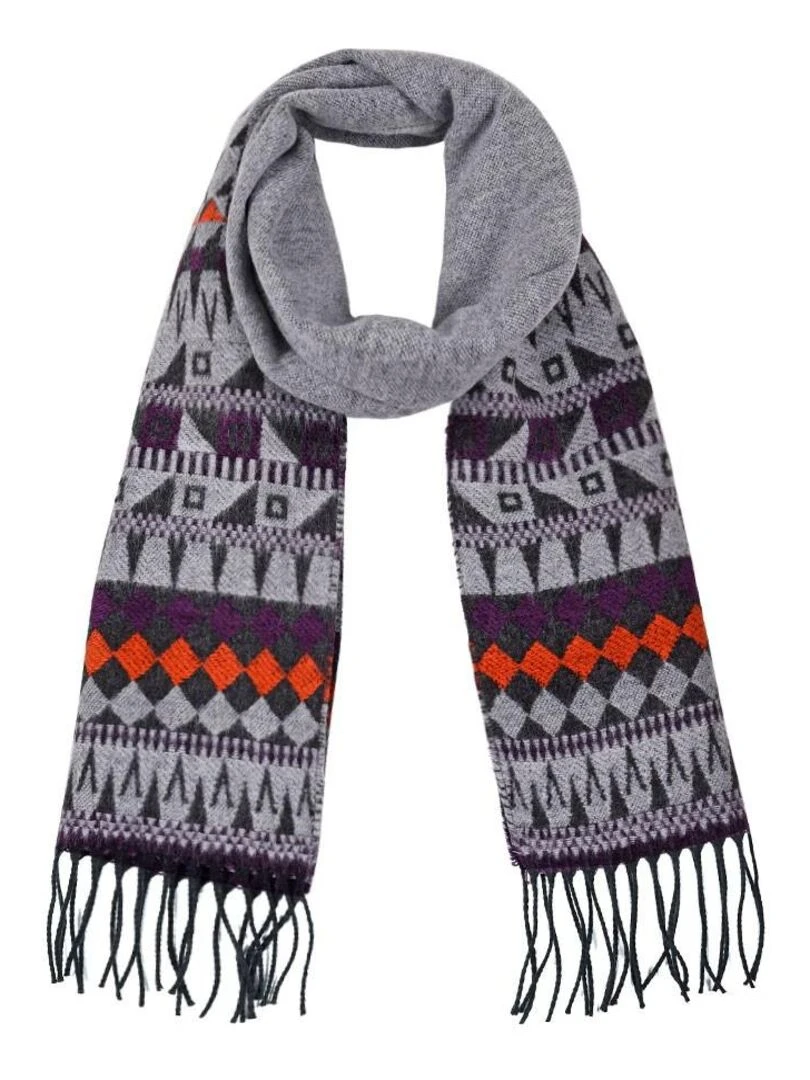 Echarpe Micmacs Fabriqué en France Gris