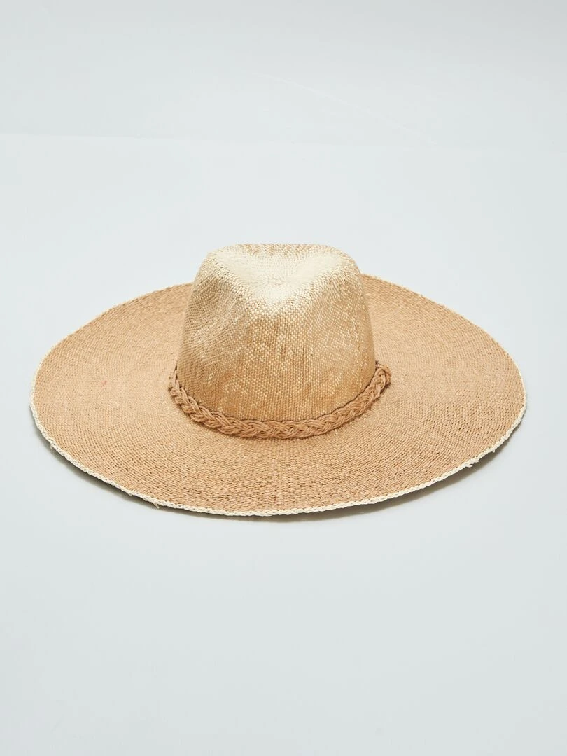 Chapeau de paille BEIGE