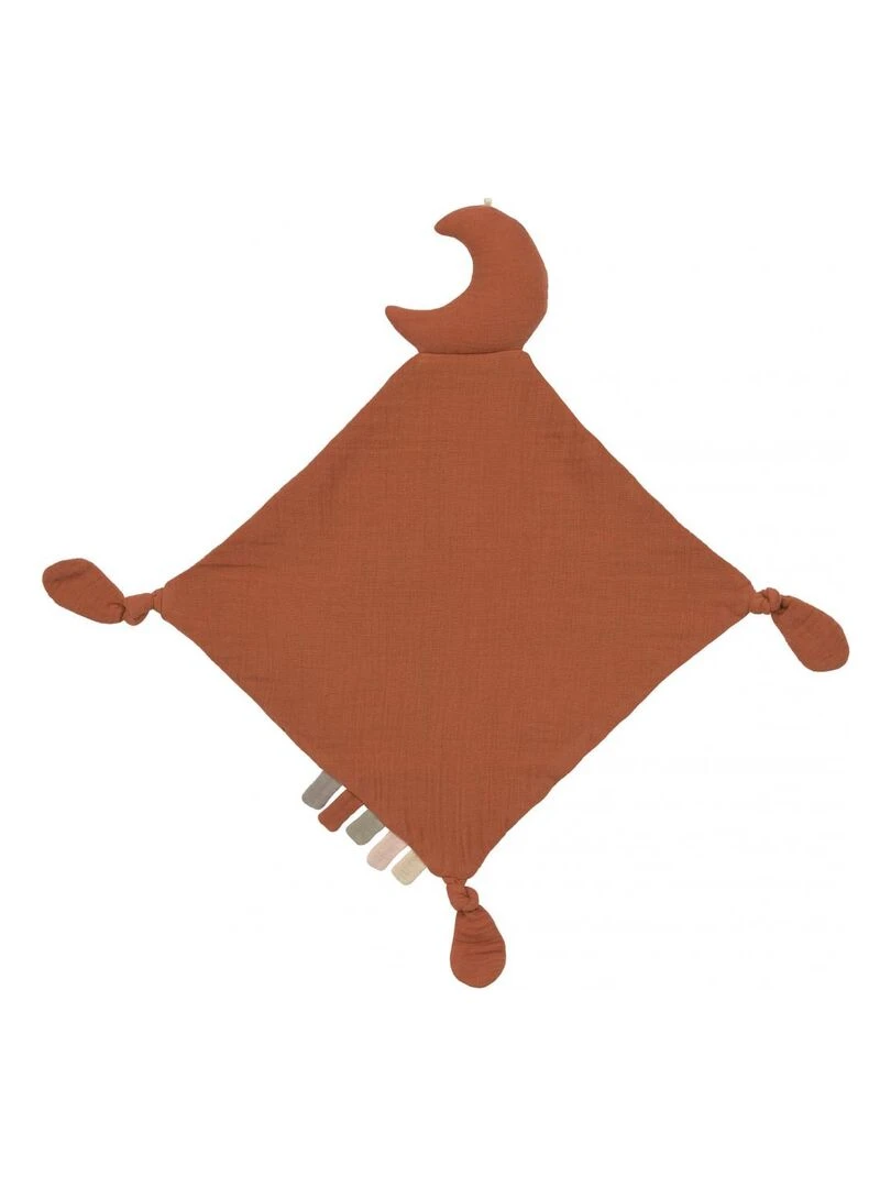 Doudou GOTS Lune rouille Multicolore
