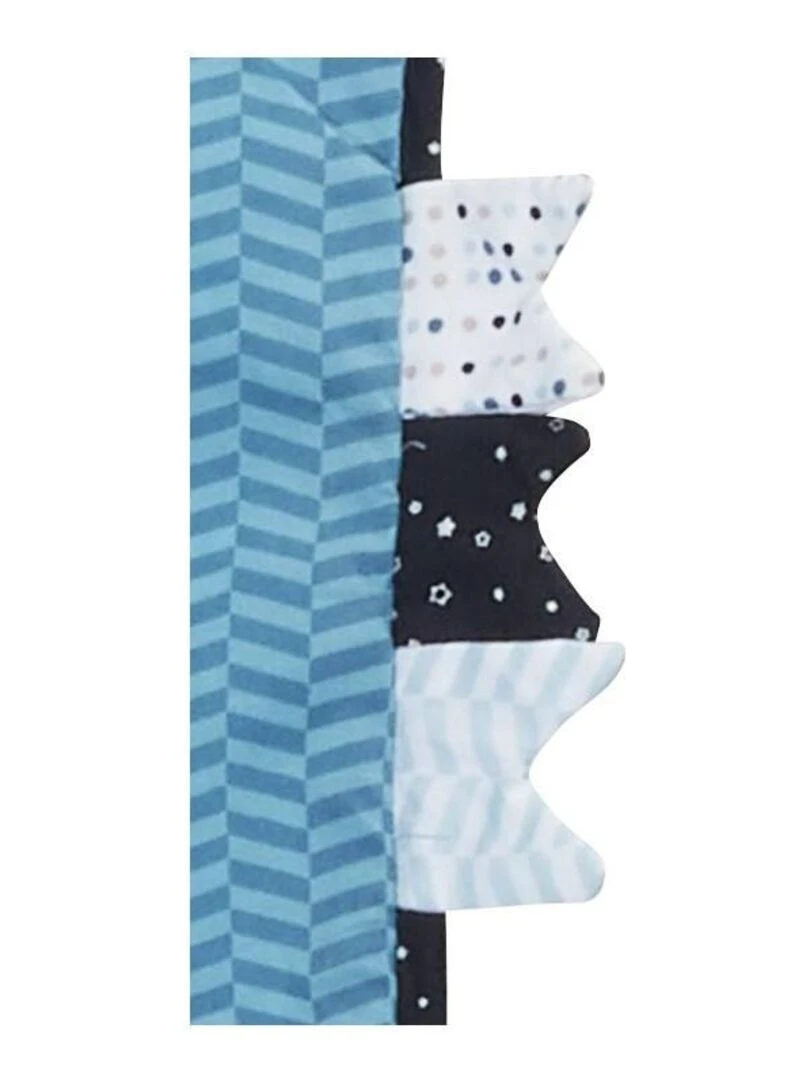 Housse de couette 140x70 cm en coton bleu SAUTHON Bleu