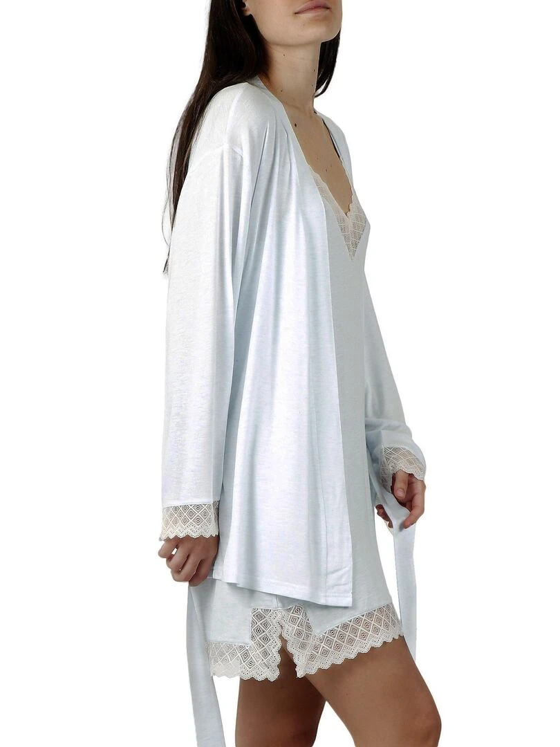 Déshabillé Night Summer   Bleu