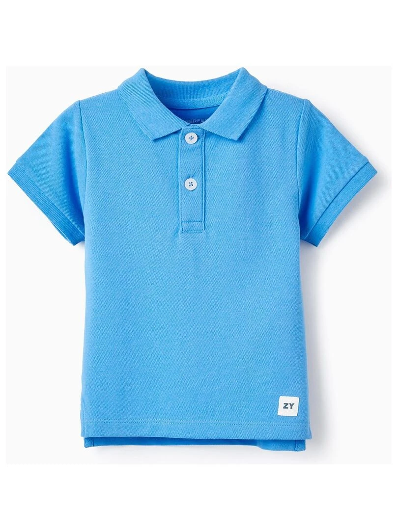 Polo en Piqué de Coton pour Bébé Garçon manches courtes EXPLORING AUSTRALIA Bleu