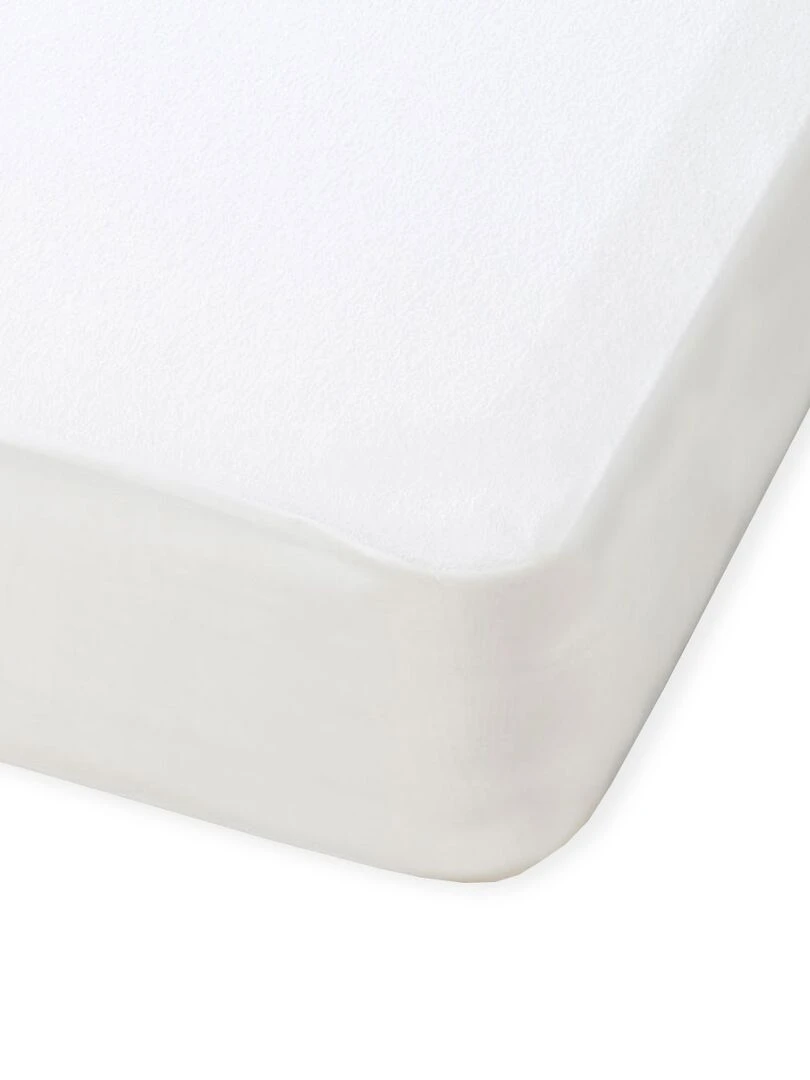 DODO   Protège matelas Luxe EXTRA ABSORBANT (adapté matelas épais)   Blanc