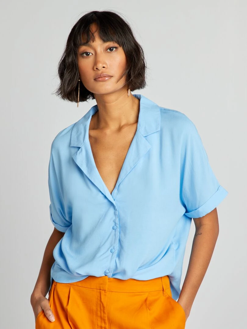Chemisier léger   Bleu