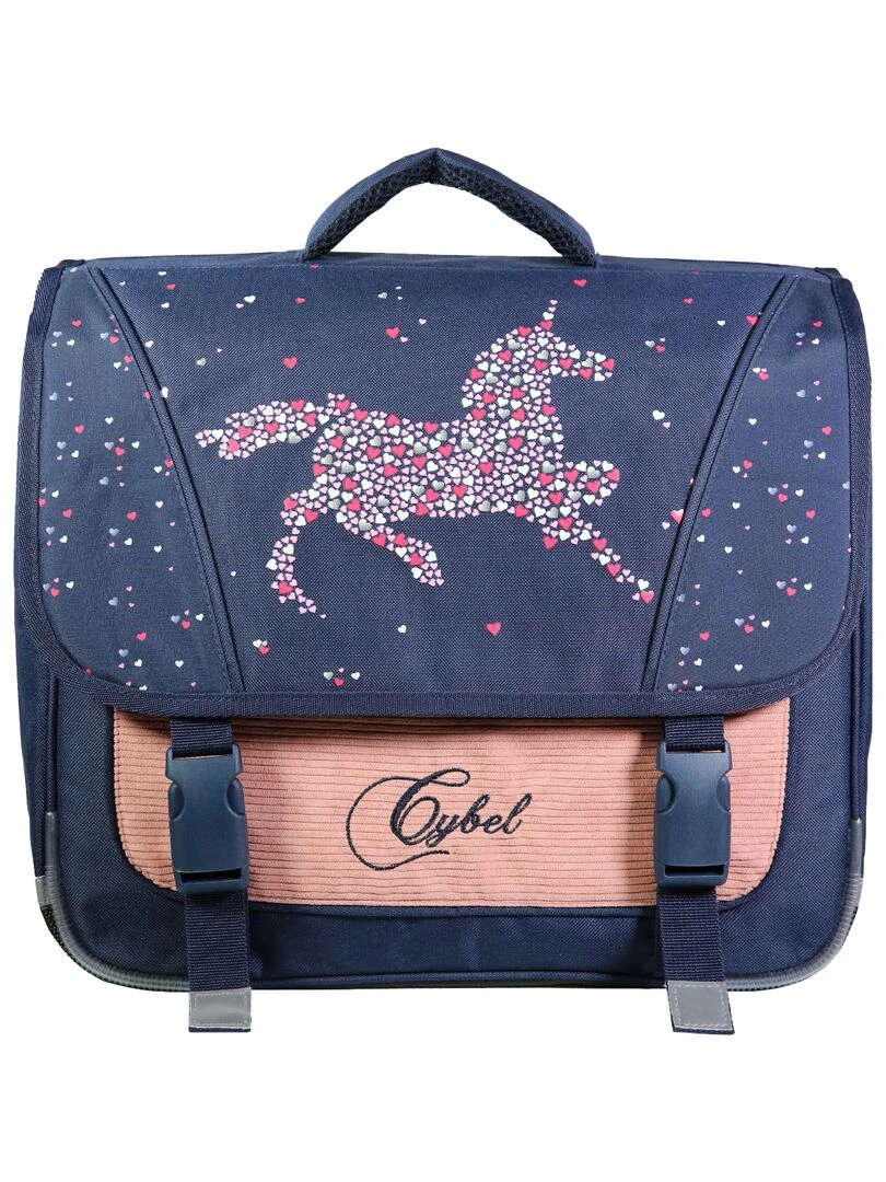 BAGTROTTER Cartable 38 cm Cybel X Phileas Bleu Bleu