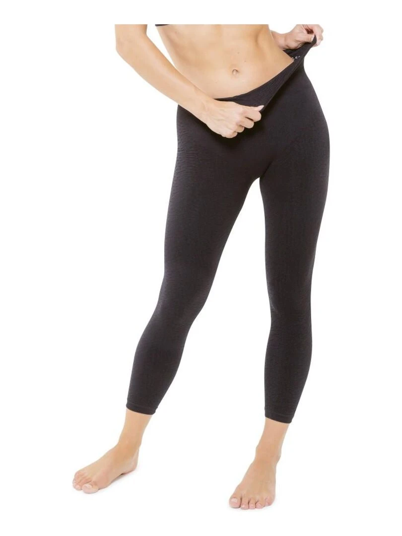 Legging minceur auto massant noir LIPO ACTIF   Noir