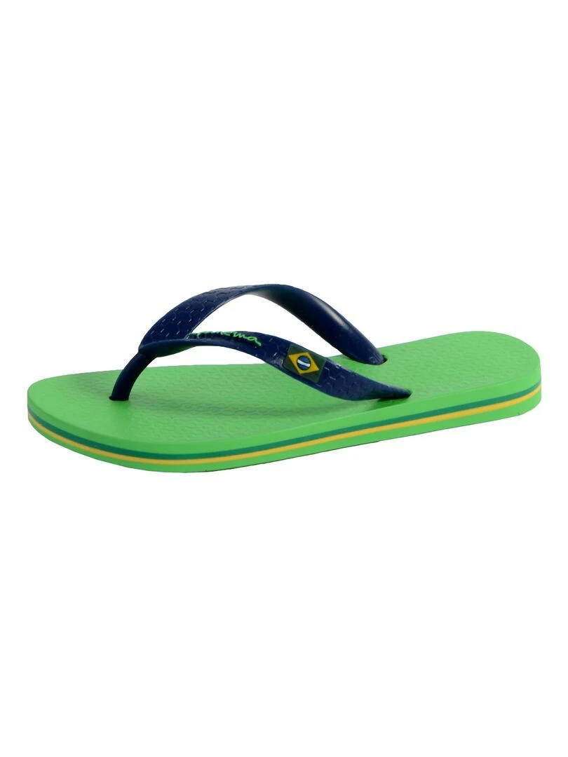 Tong Ipanema Junior Class Brasil 2 Vert