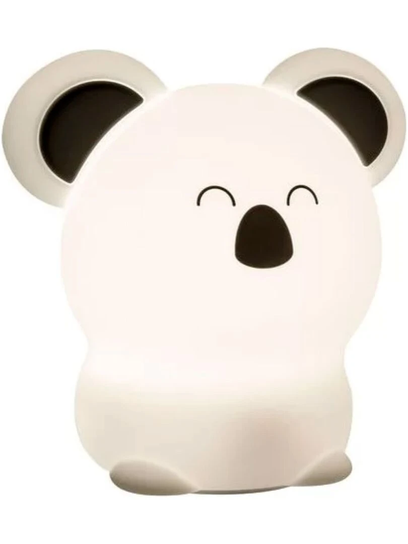 Veilleuse lumineuse tactile en silicone Koala Multicolore