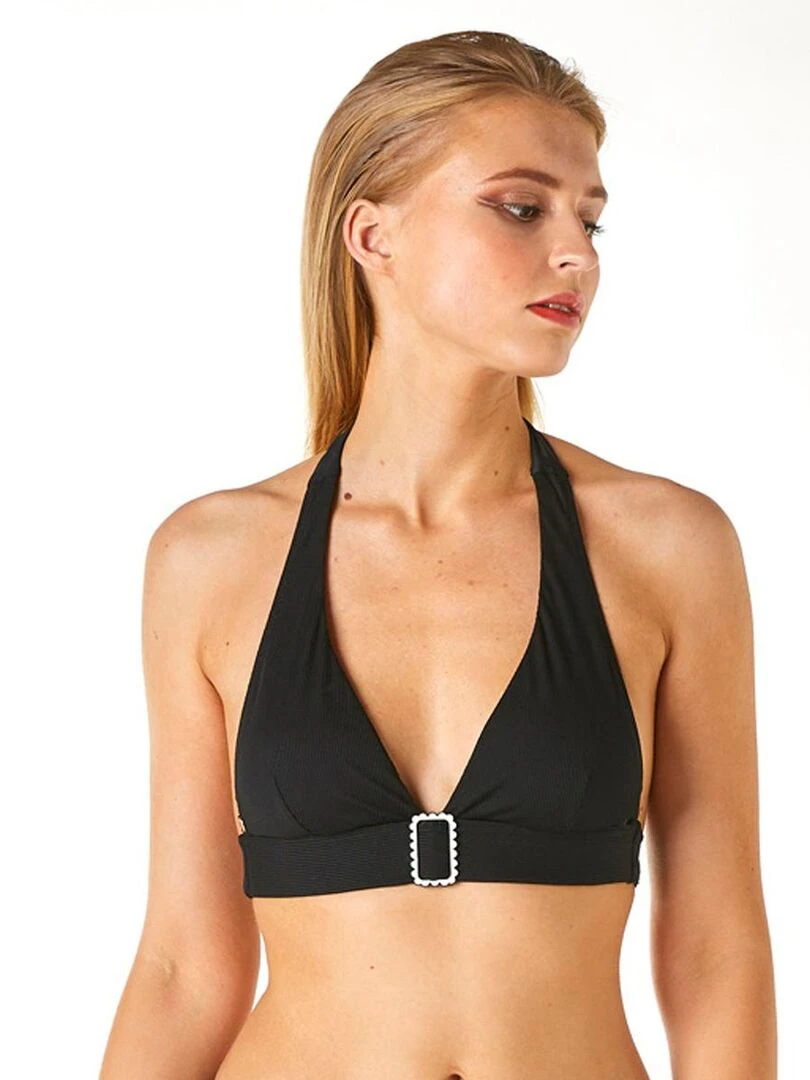 Haut de maillot triangle MARINA Brigitte Bardot Bain Noir