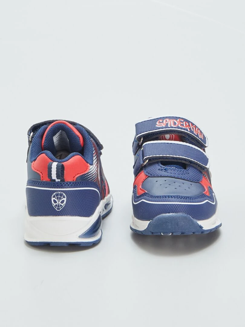 Baskets lumineuses 'Spider Man'   Bleu/rouge