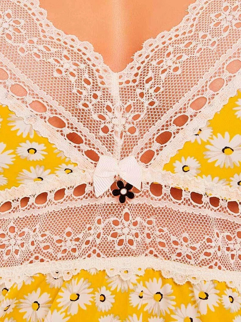 Nuisette PARISIENNE   Brigitte Bardot Lingerie   Jaune