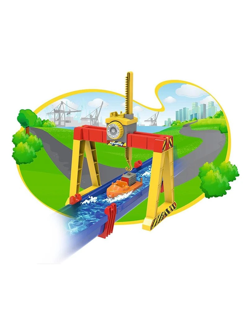 Set portique à conteneur pour circuits d'eau Aquaplay   N/A