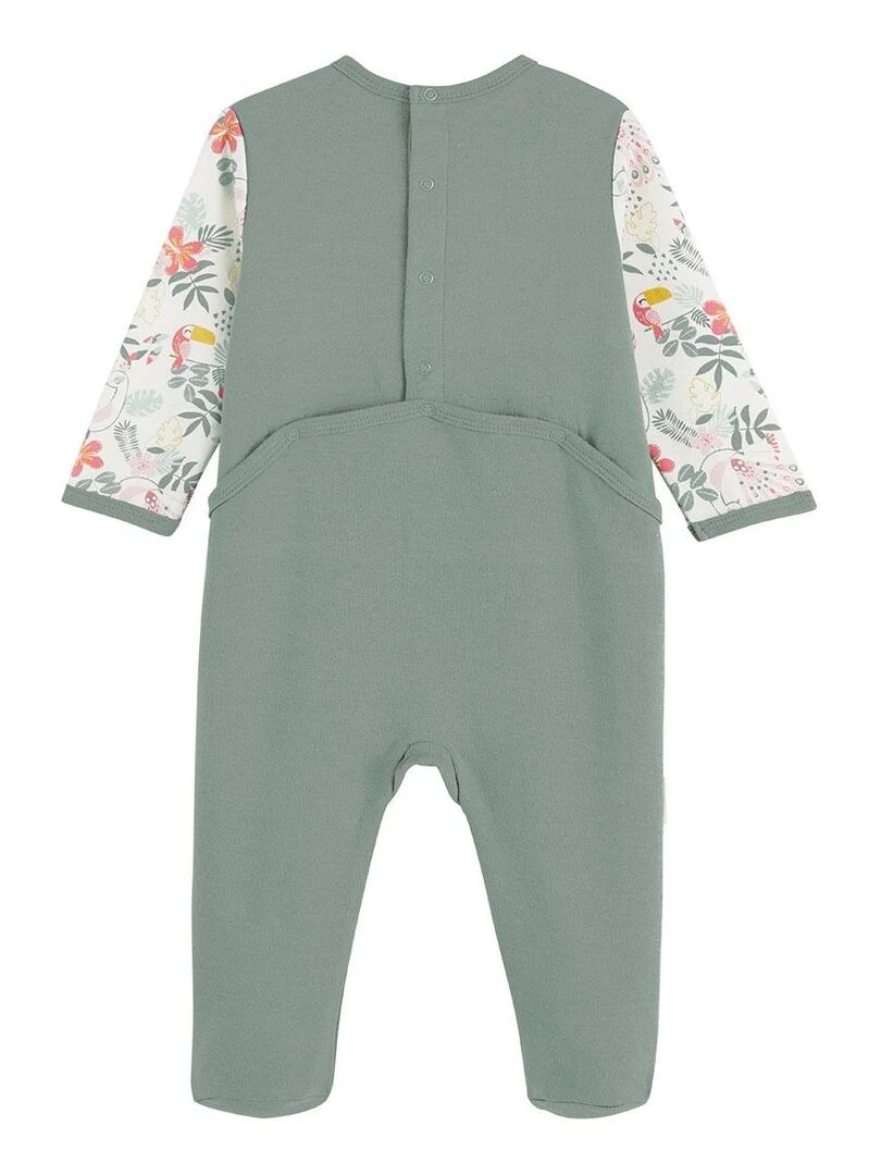 Pyjama bébé Pretty Jungle Vert