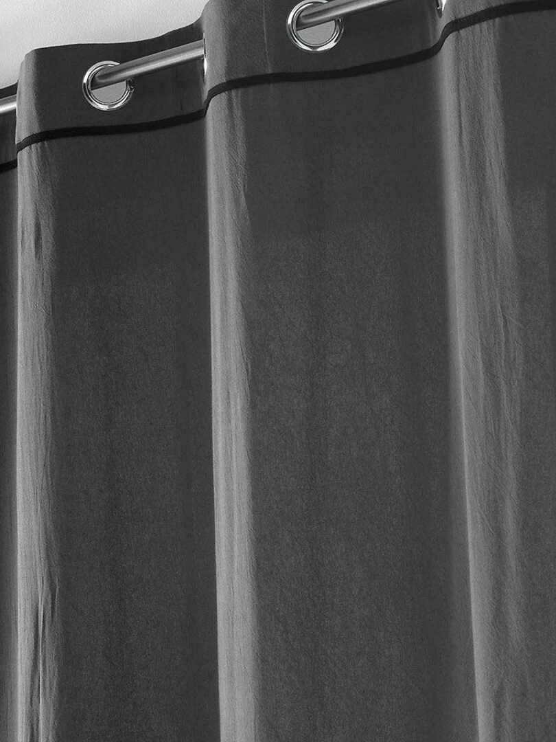 Rideau Linette   gris anthracite