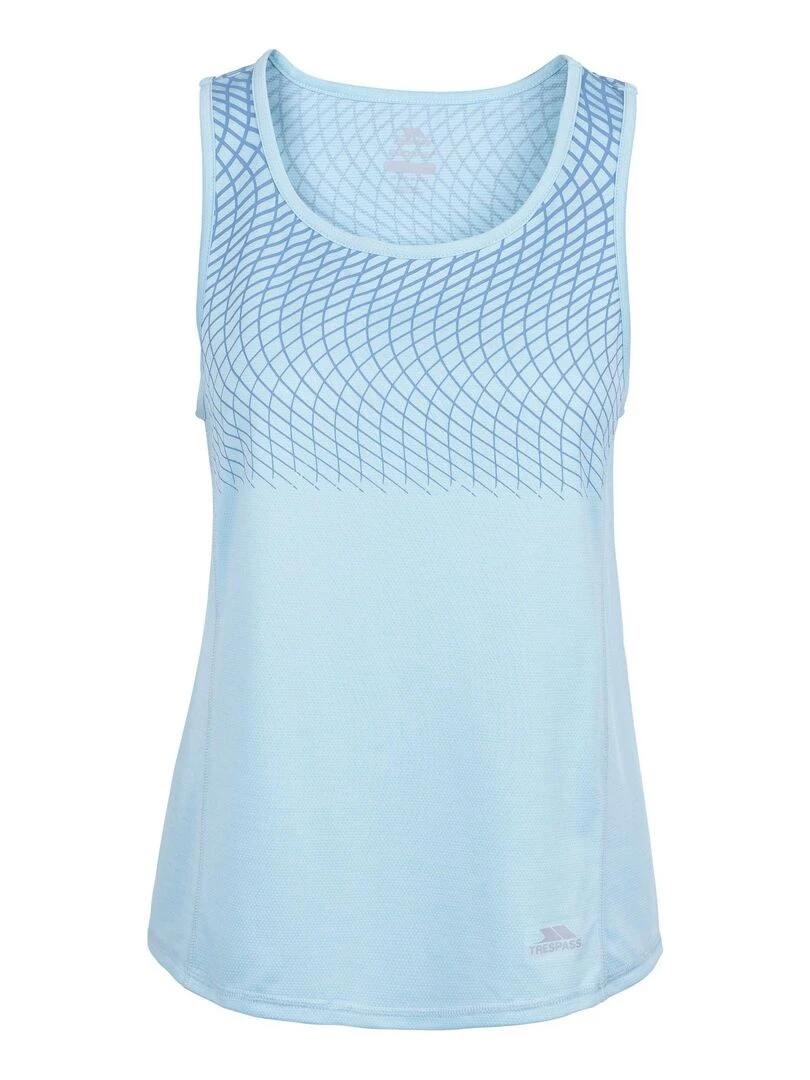 Trespass Débardeur de sport LOPU Bleu turquoise