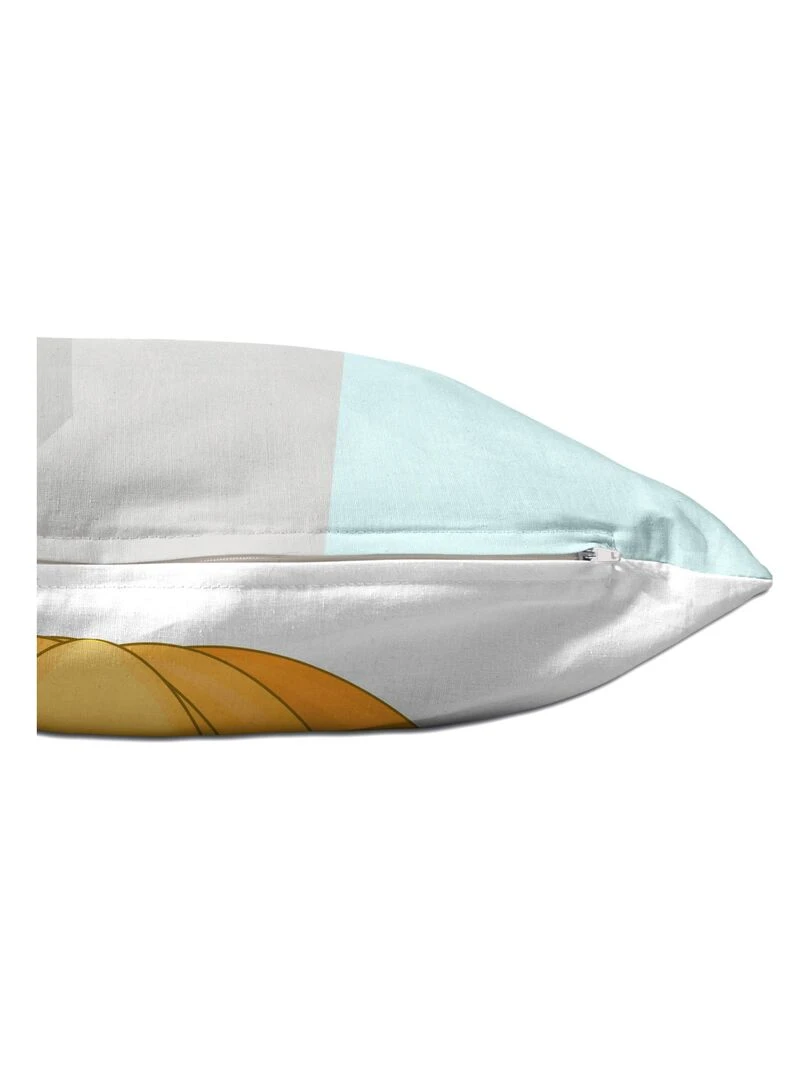 Housse de coussin Pumpkin "Happyfriday"   Blanc