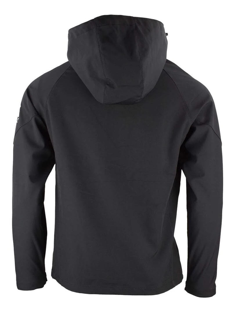 Blouson softshell homme CELSIOR PEAK MOUNTAIN Noir Noir