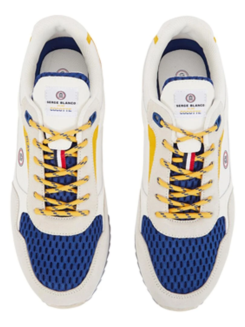 Basket Cuir Serge Blanco Chamonix   Noir
