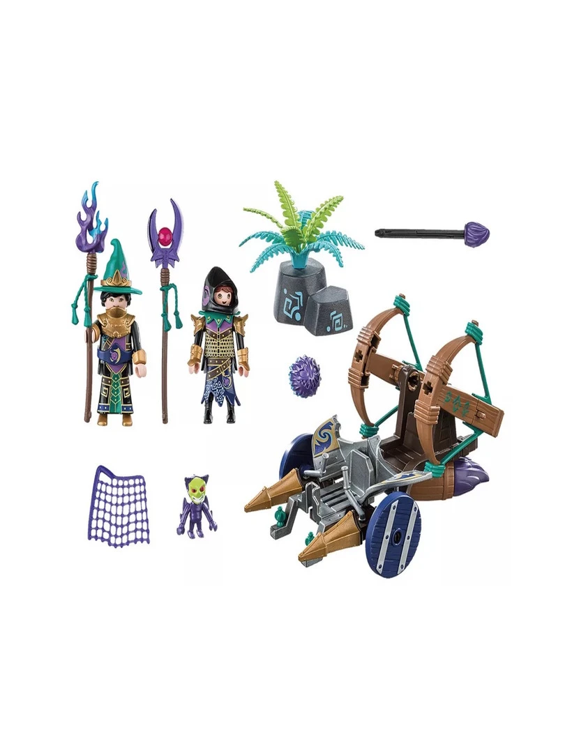 70748 Vehicule Catapulte 'playmobil' Violet Vale   N/A