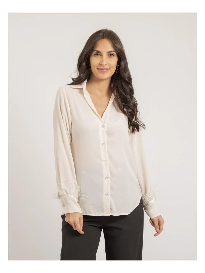 Chemise ORIANDE Ecru