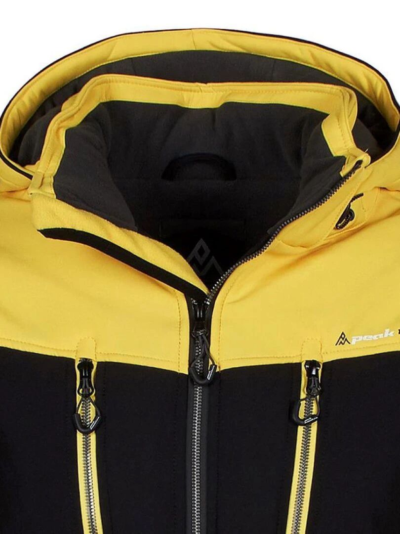 Blouson de ski homme CEFLIGHT   PEAK MOUNTAIN   Jaune