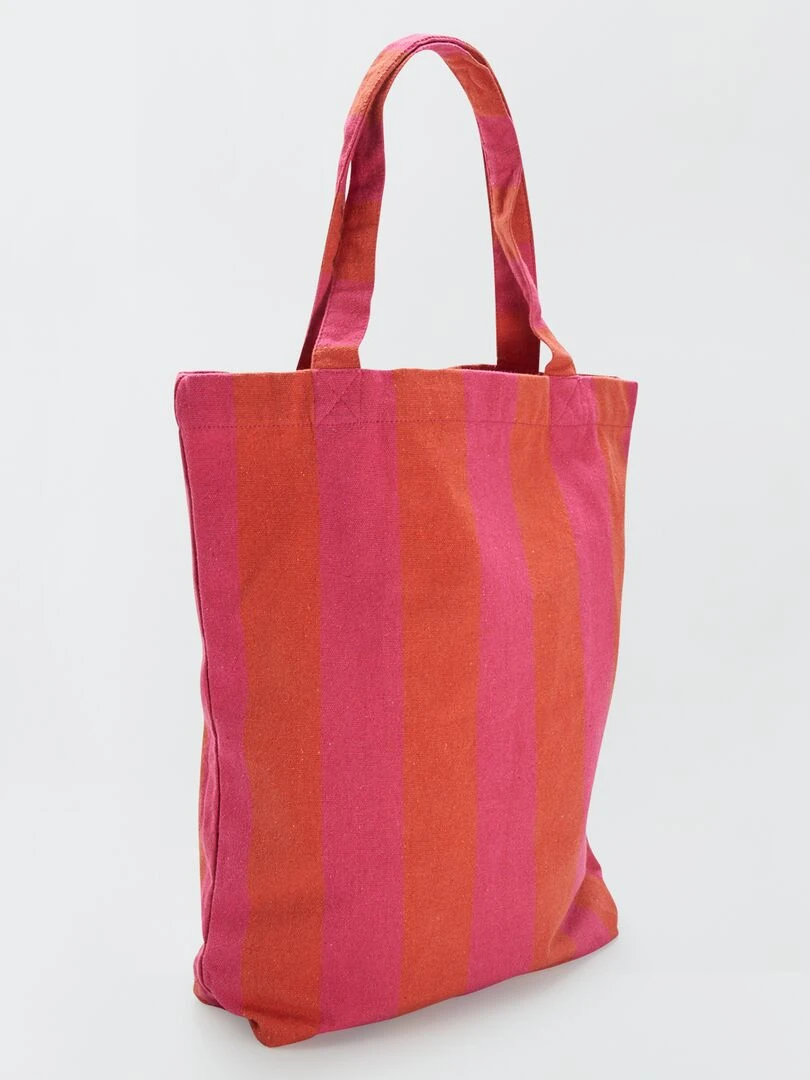 Sac cabas de plage Rose