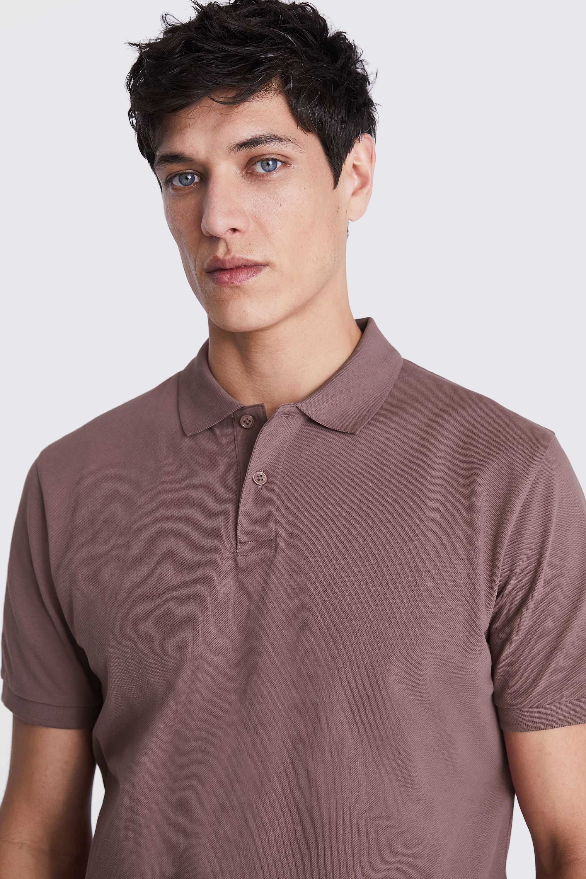 Ecru Terry Towelling Skipper Polo   Buy Online at Moss