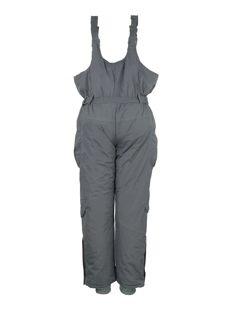 Salopette de ski fille FOMBLUX PEAK MOUNTAIN Gris