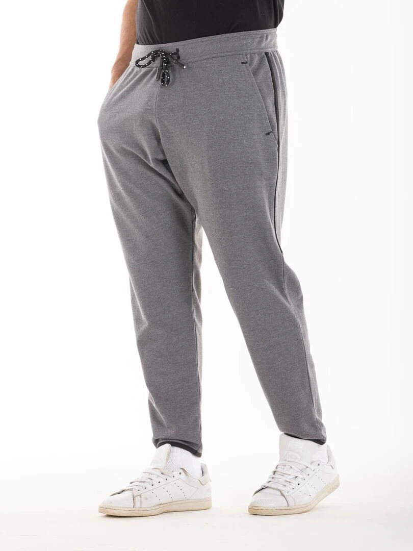 Pantalon de détente coupe fuselée KINGO 'Rica Lewis' Gris