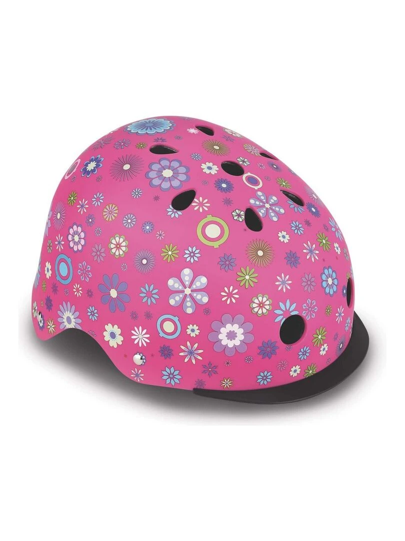 Casque Elite (Xs S) Flowers 48 53 Cm Rose   Rose