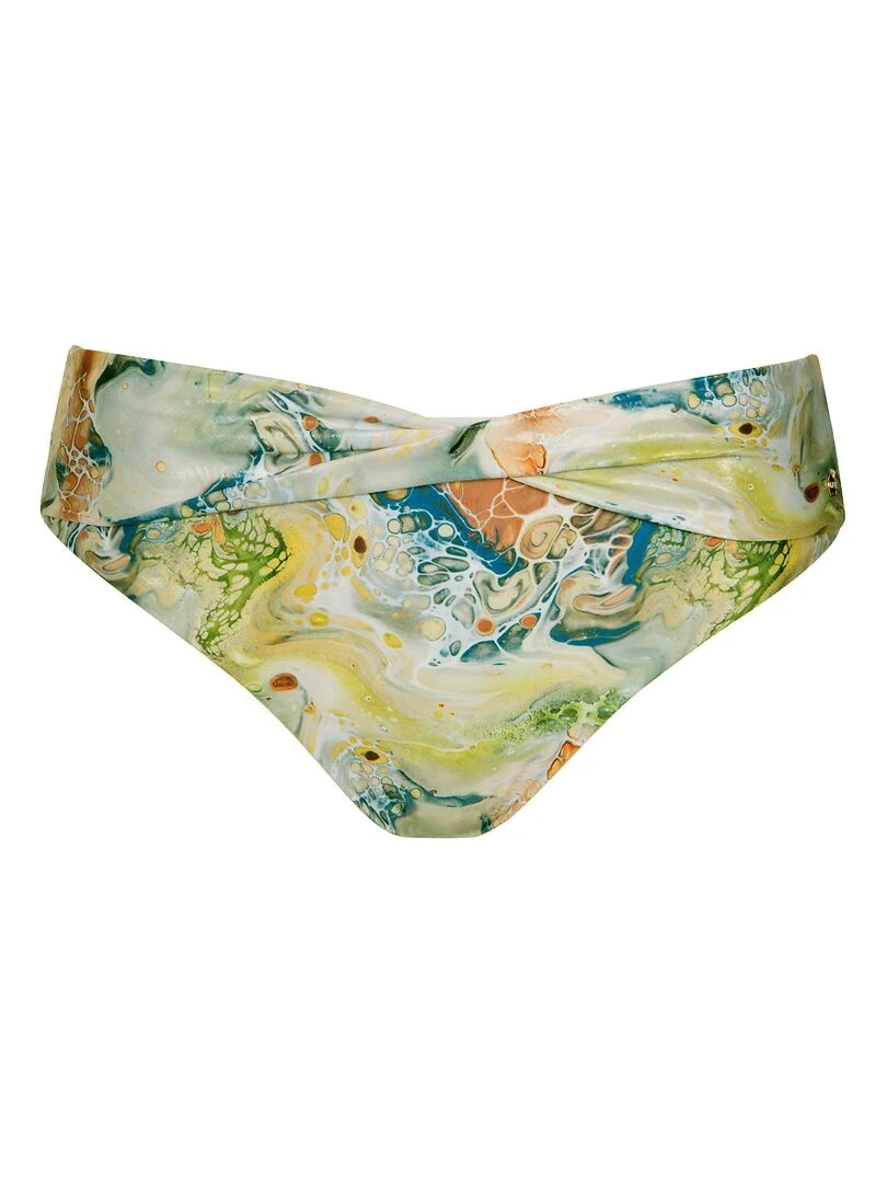 Bas maillot slip de bain taille haute Indonesia   Vert