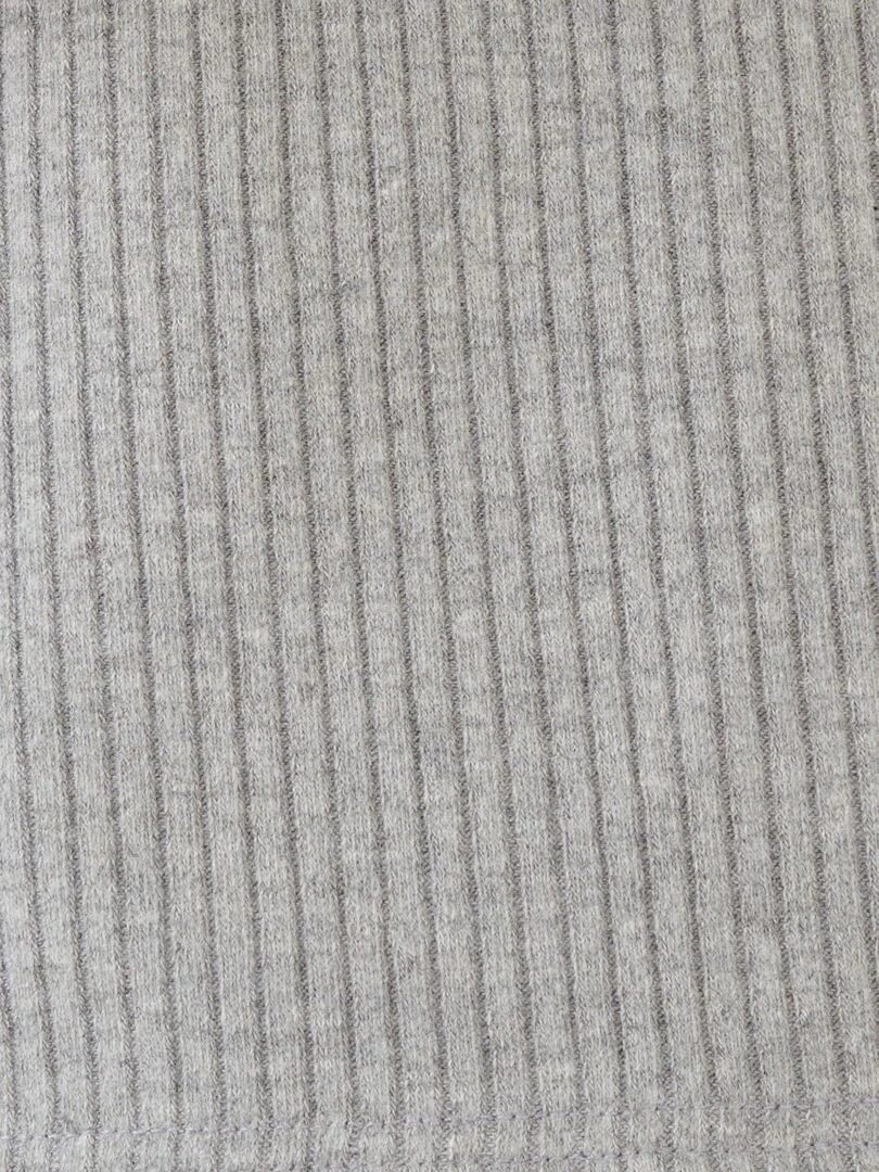 Pyjama maille côtelée Thermolactyl   Damart   Gris chiné