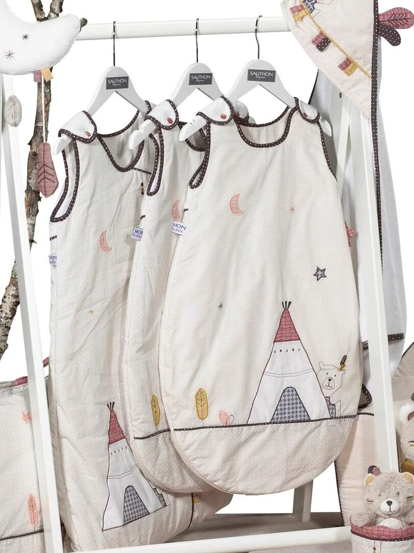 Gigoteuse bébé en coton   SAUTHON   Beige