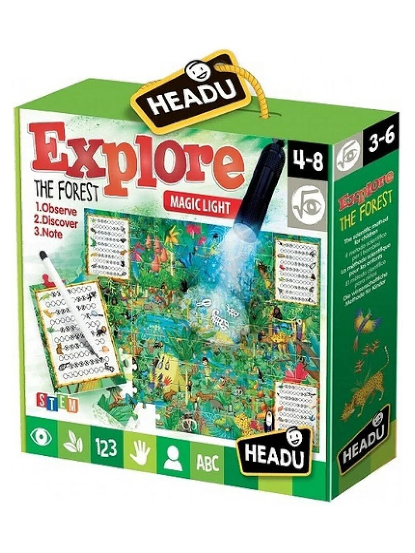 Puzzle Explore la Foret Jeu d observation N/A