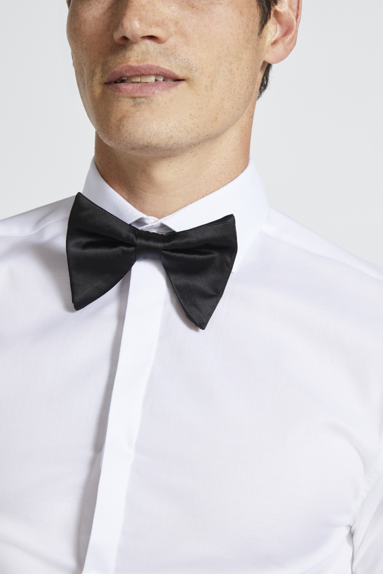 Tailored Fit White Marcella Wing Collar Dress Shirt   Buy Online at Moss